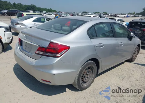 2014 Honda Civic Lx из США, поврежденный, VIN 19XFB2F55EE036025